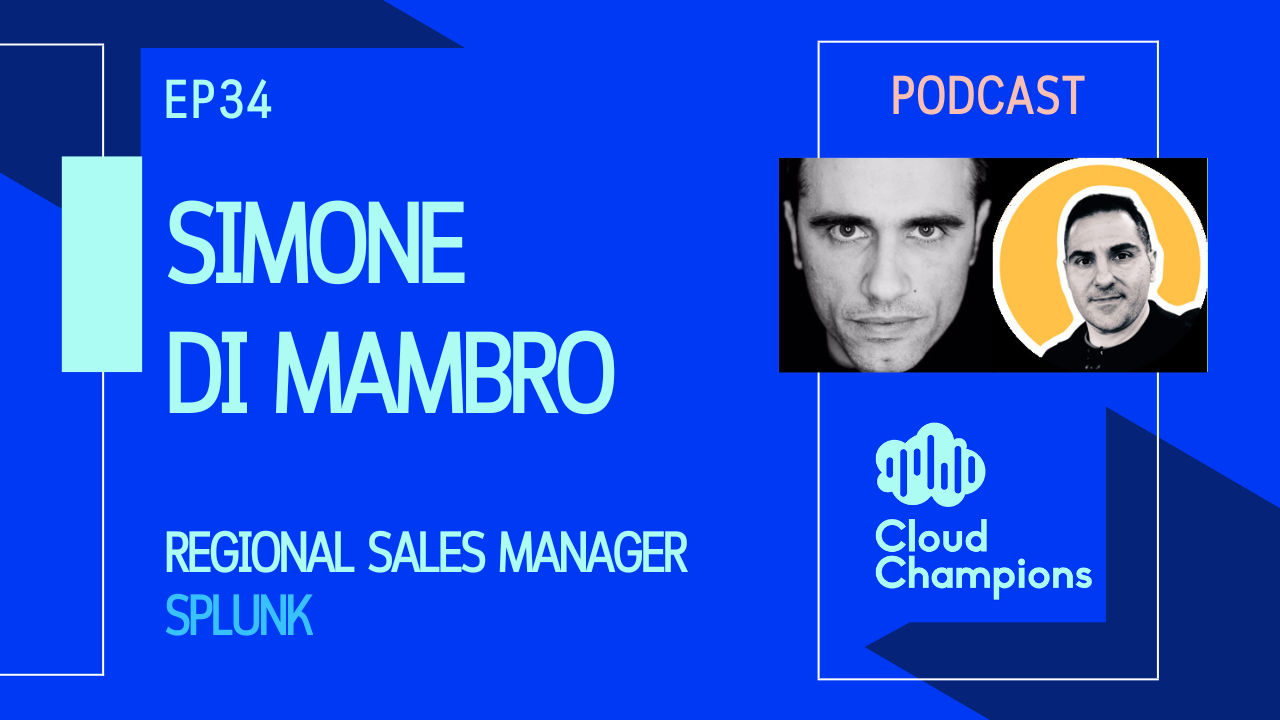 Simone Di Mambro, Regional Sales Manager di Splunk